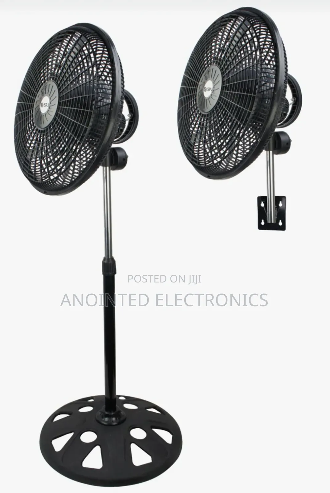 Standing Fan Black