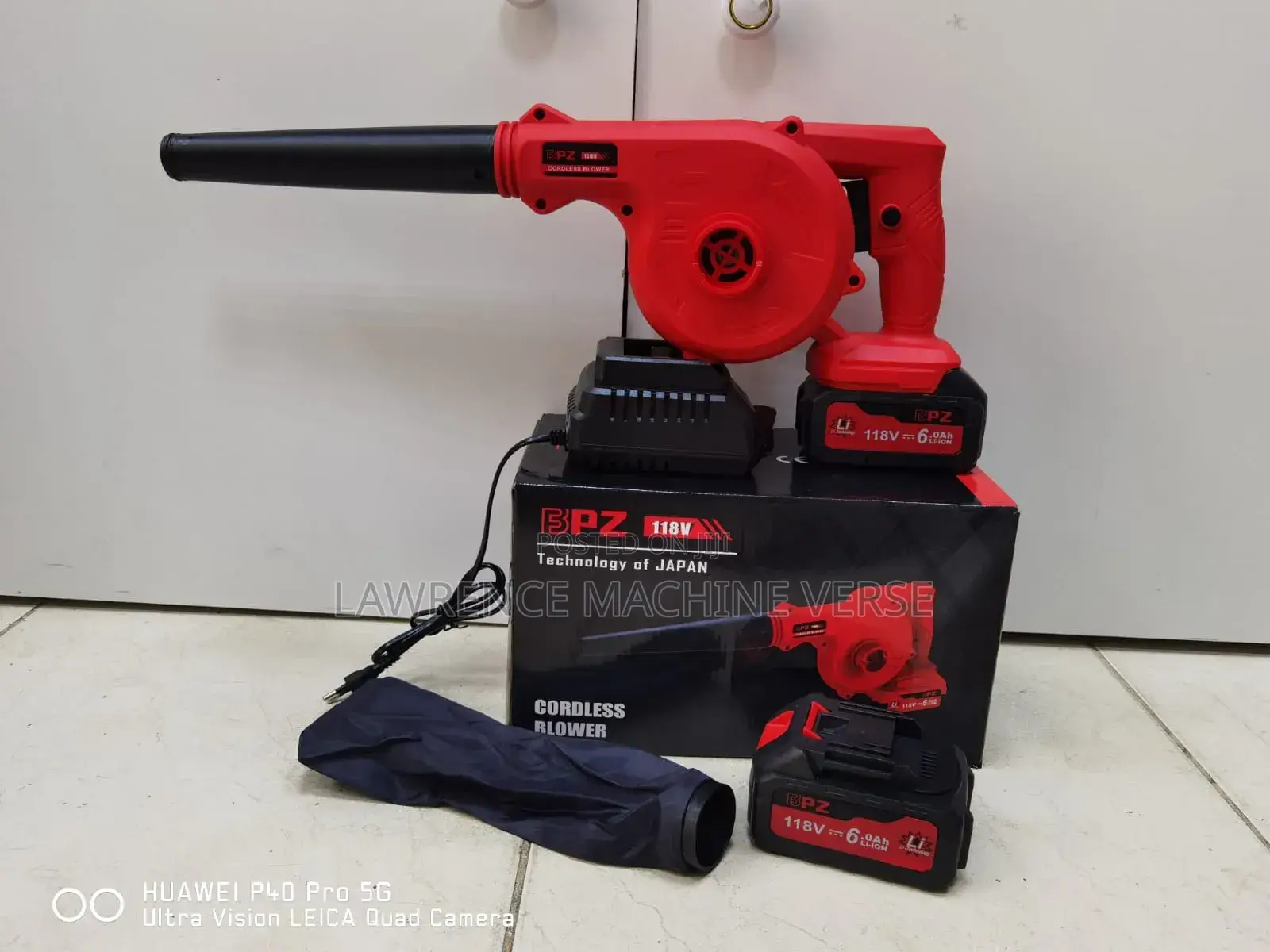 Cordless Air Blower 168v