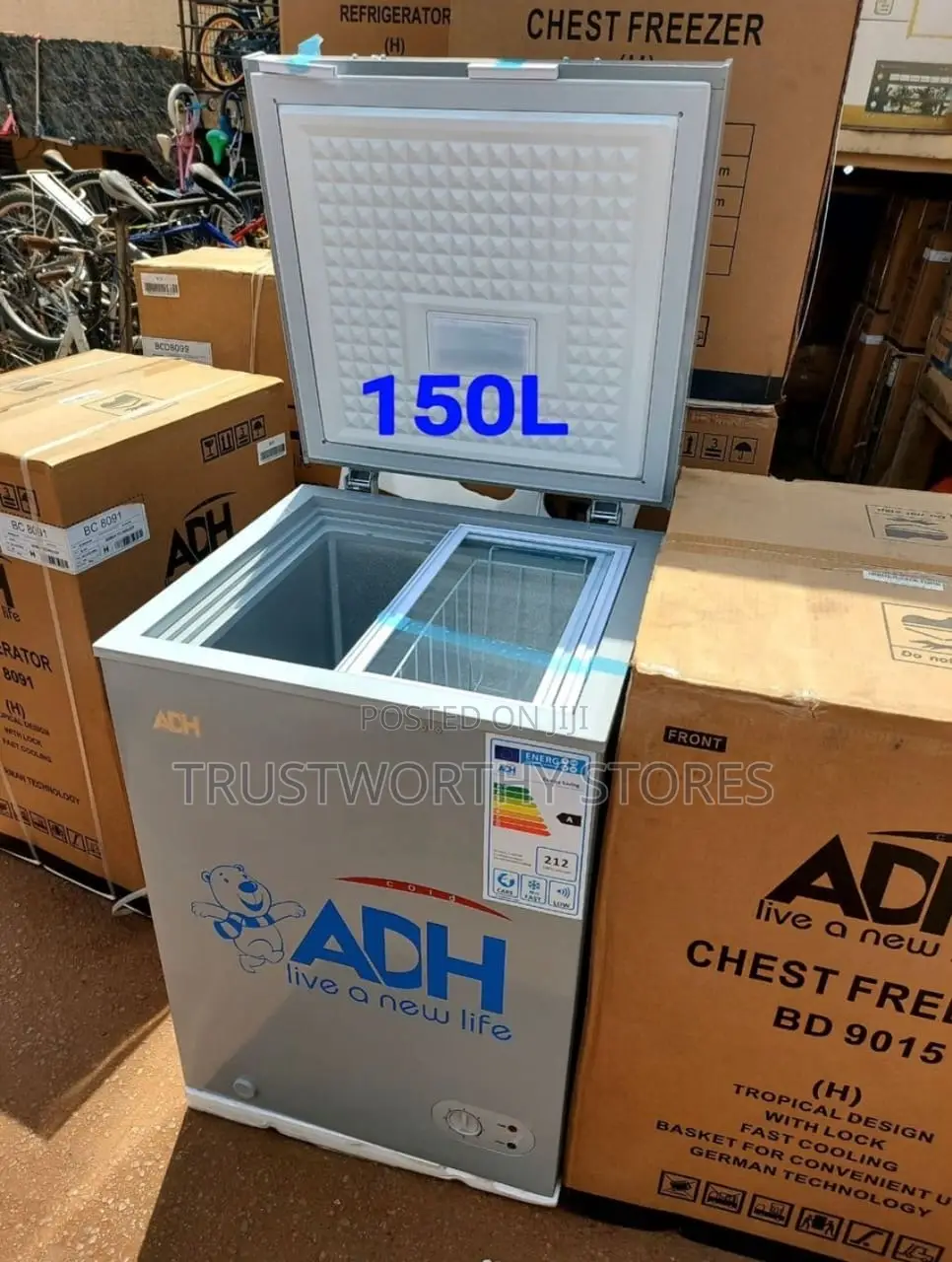 ADH 150L Deeper Freezer