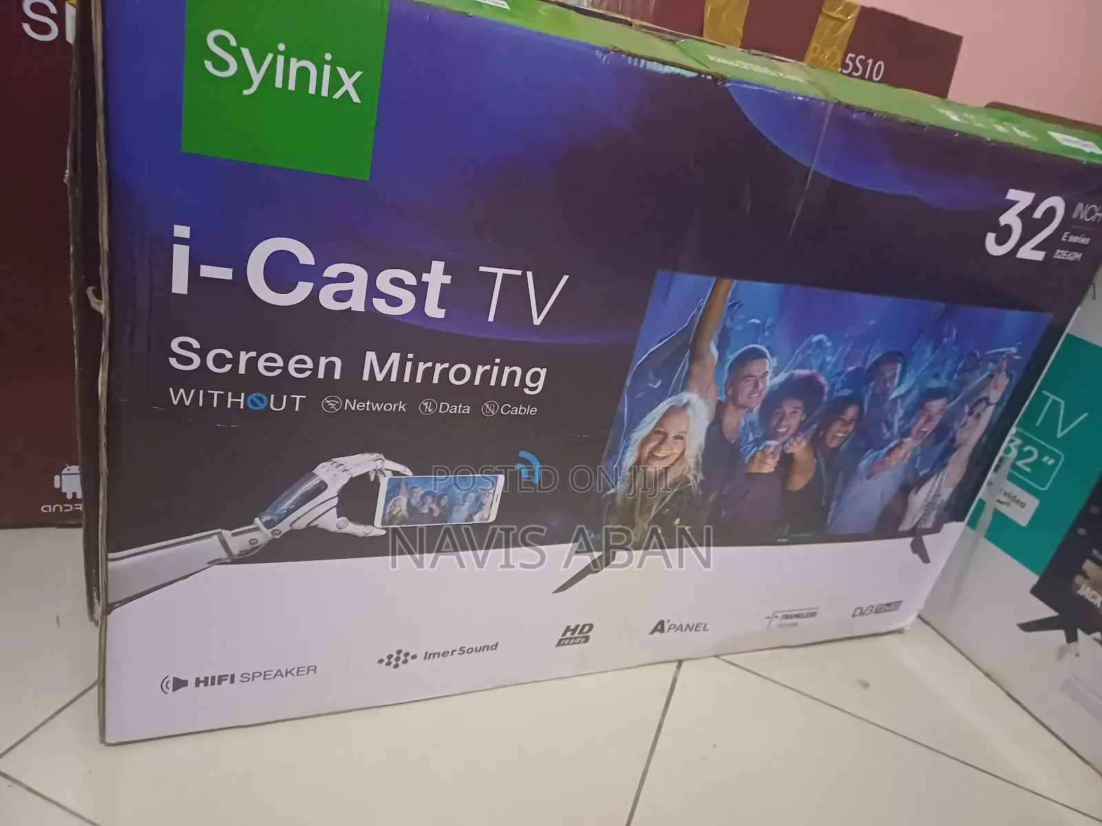 Syinix 32 Inches Digital TV With Screen Mirroring