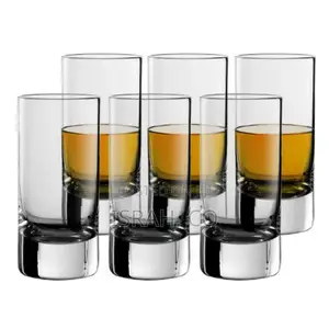 6 Pieces of Long Shot Glasses - Colorless