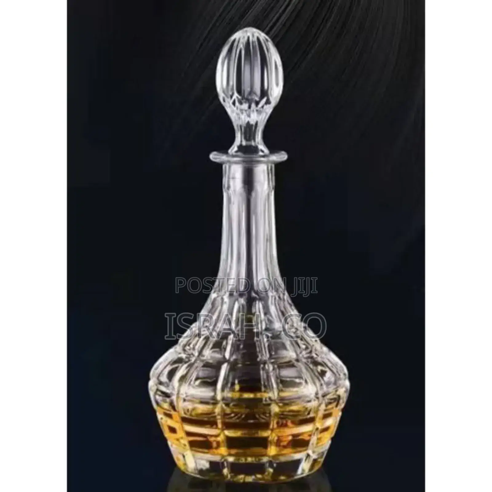 Crystal Wine Bottle Glass Whisky Decanter - Clear