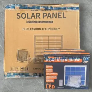 400w Blue Carbon Wawa Solar Flood Lights Ember