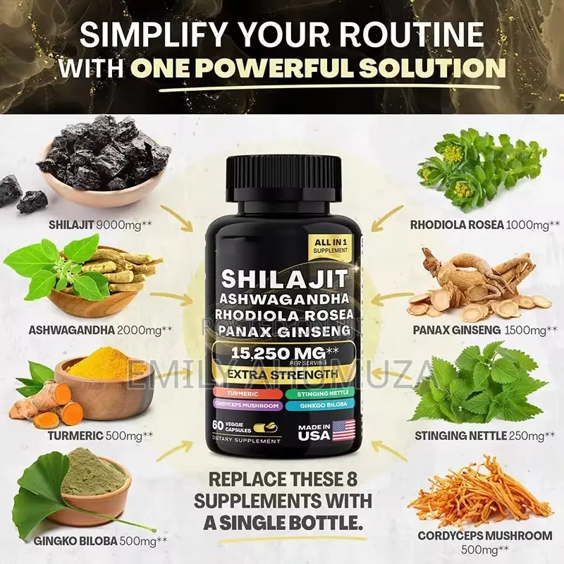 Shilajit Capsules (8in 1)