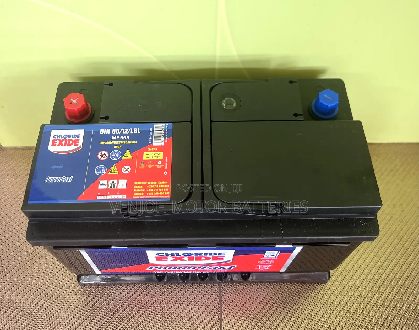 Din80 MFL Chloride Exide