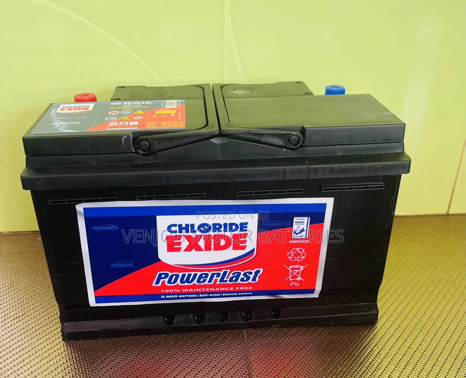 Din80 MFL Chloride Exide