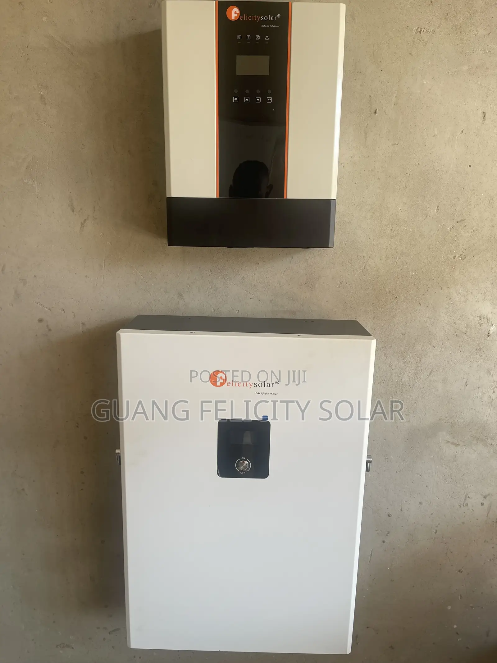 10kwh 200ah 48v Lithium-ion Battery With 5kva Hybrid System