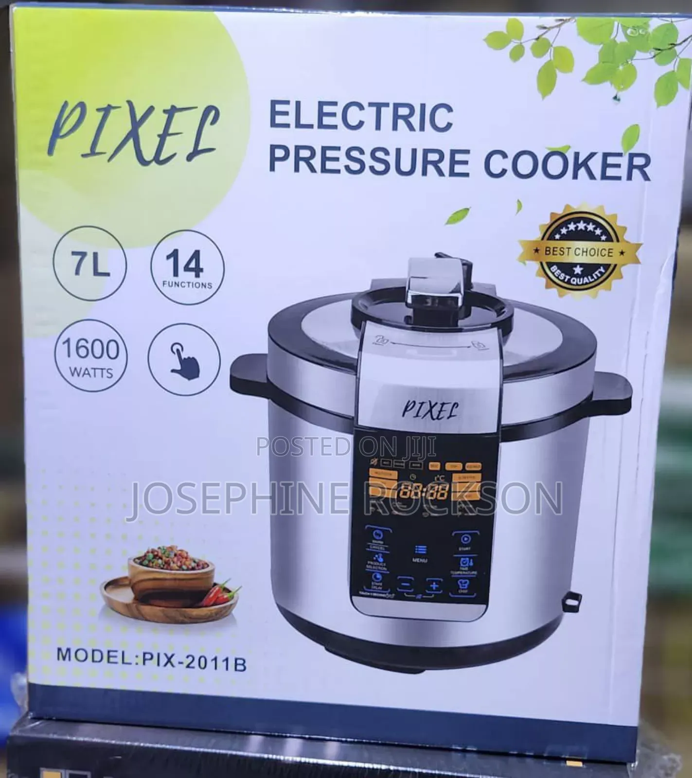 7 Litres Pixel Pressure Cooker/Pressure Cooker