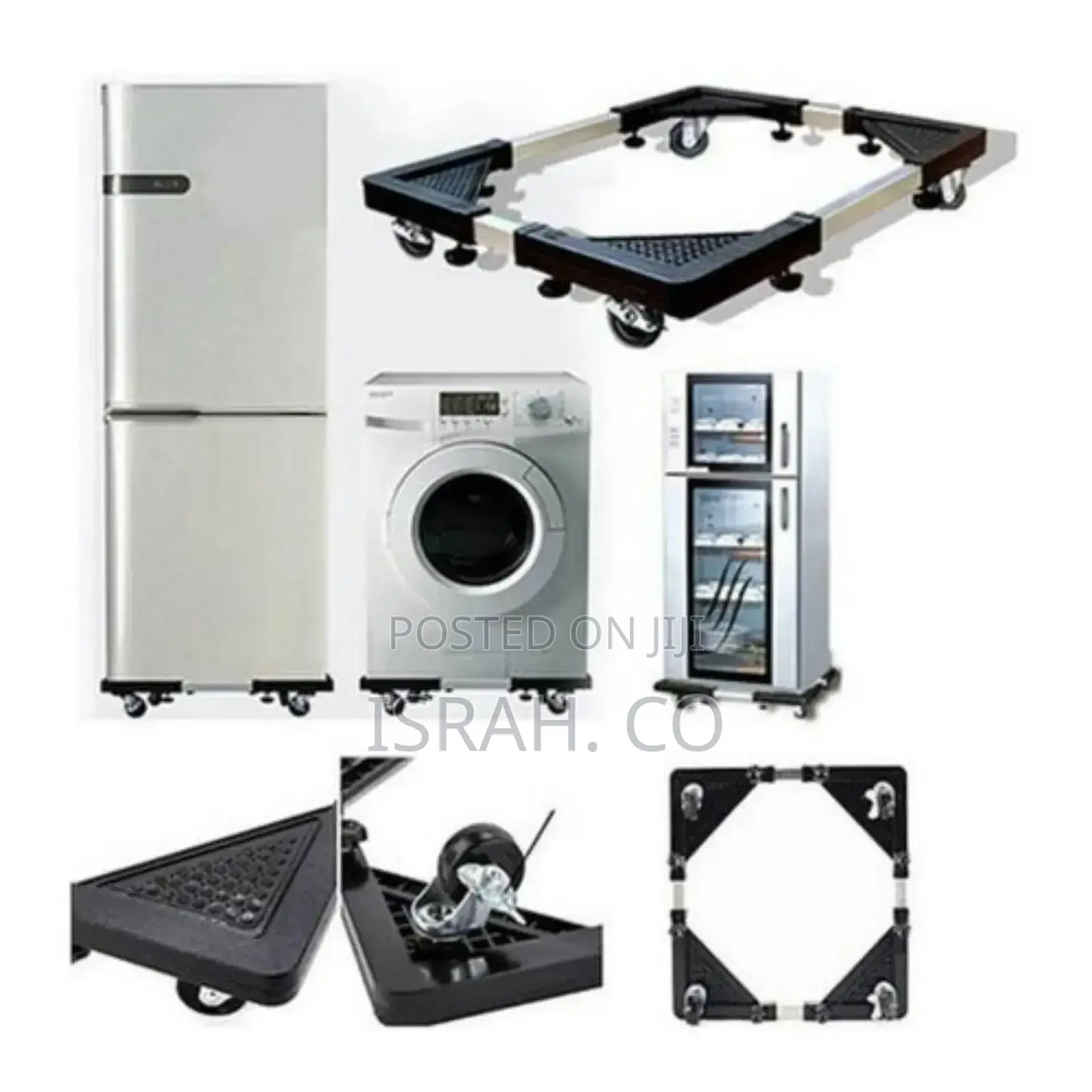 Base for Washing Machine Fridge Stand Trolley,54*54cm