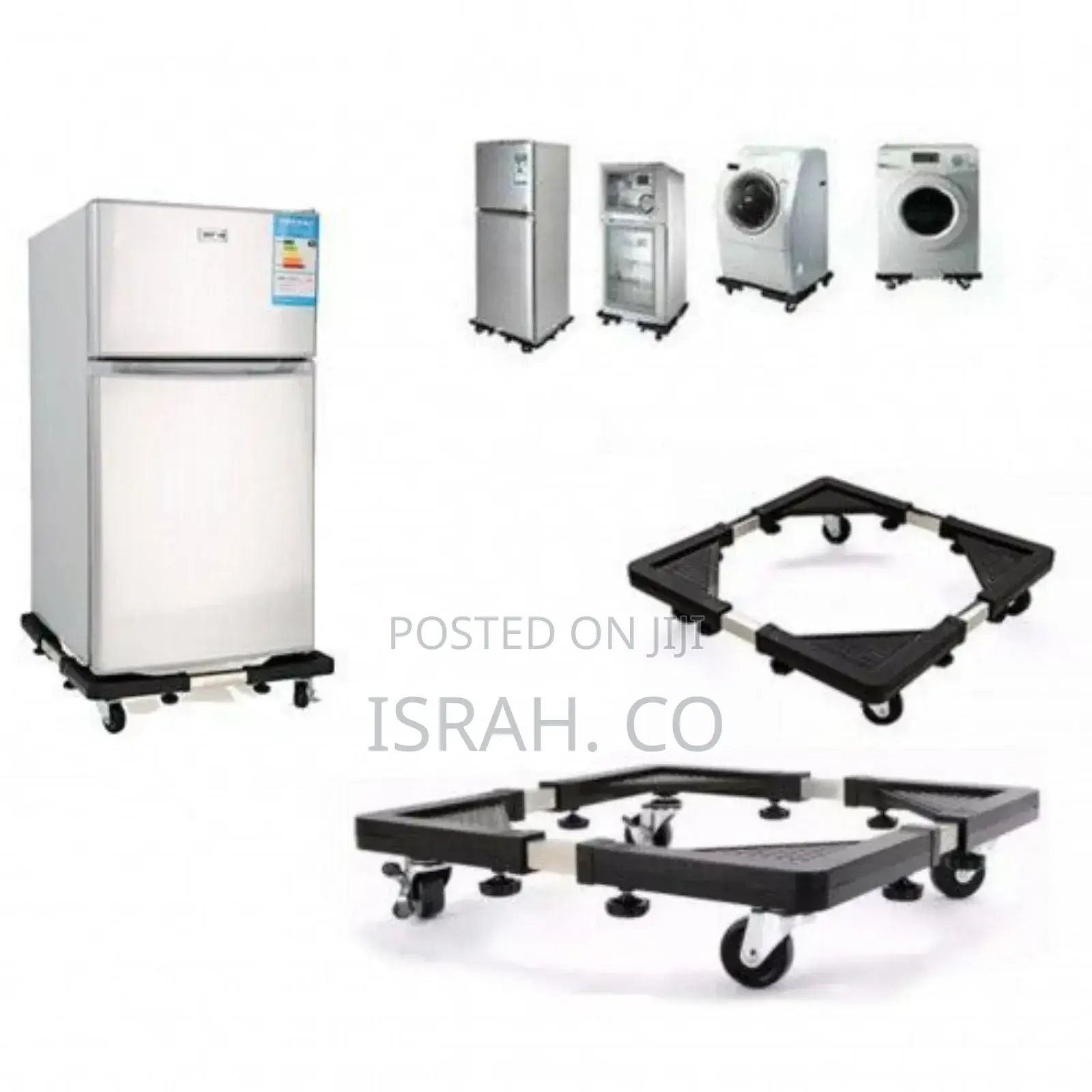 Base for Washing Machine Fridge Stand Trolley,54*54cm
