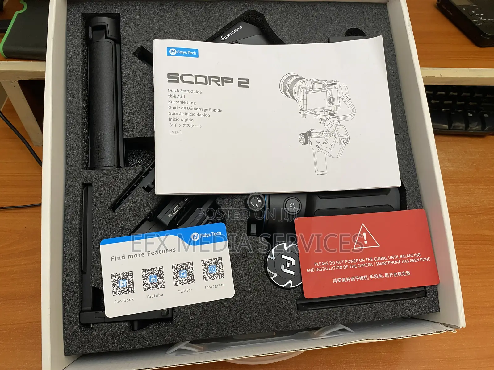 Feiyutech Scorp 2 Gimbal Kit With Ai