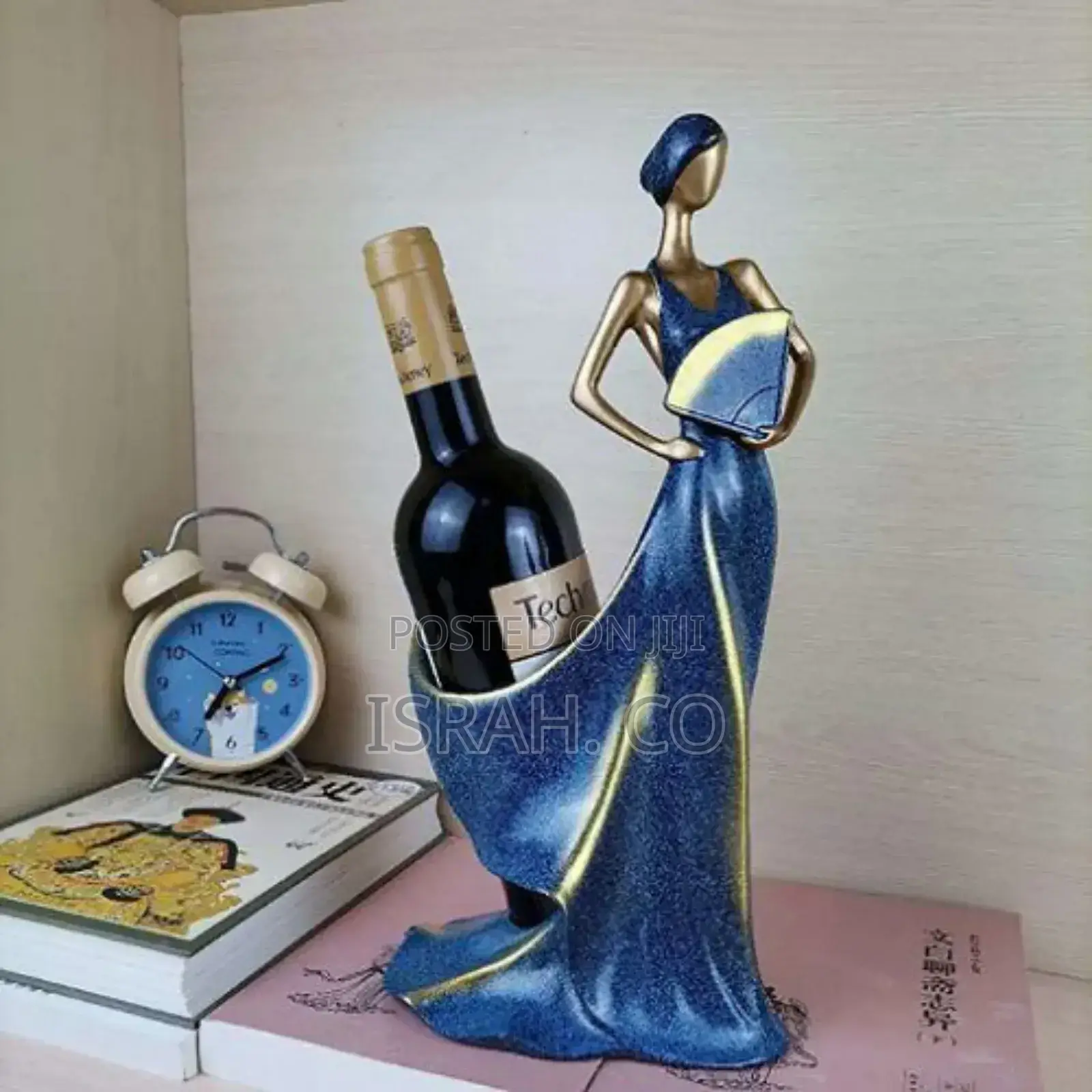 Blue Lady Wine Holder