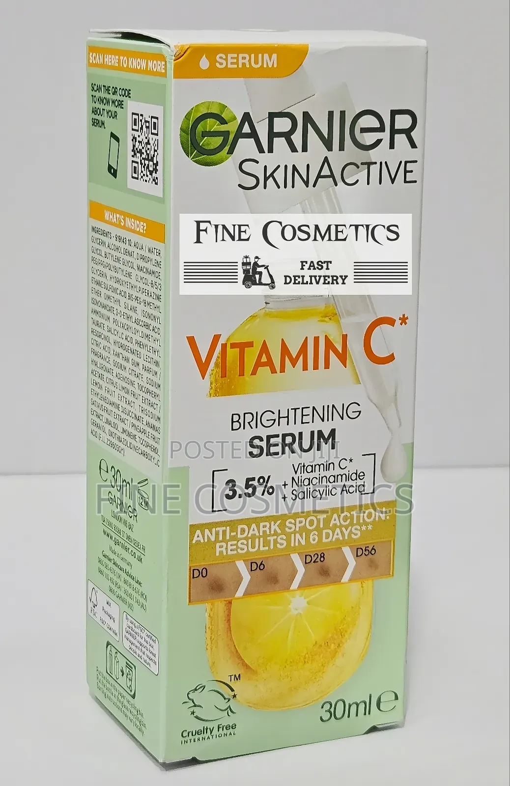 ORIGINAL Garnier Vitamin C Anti-Darkspots Brightening Serum