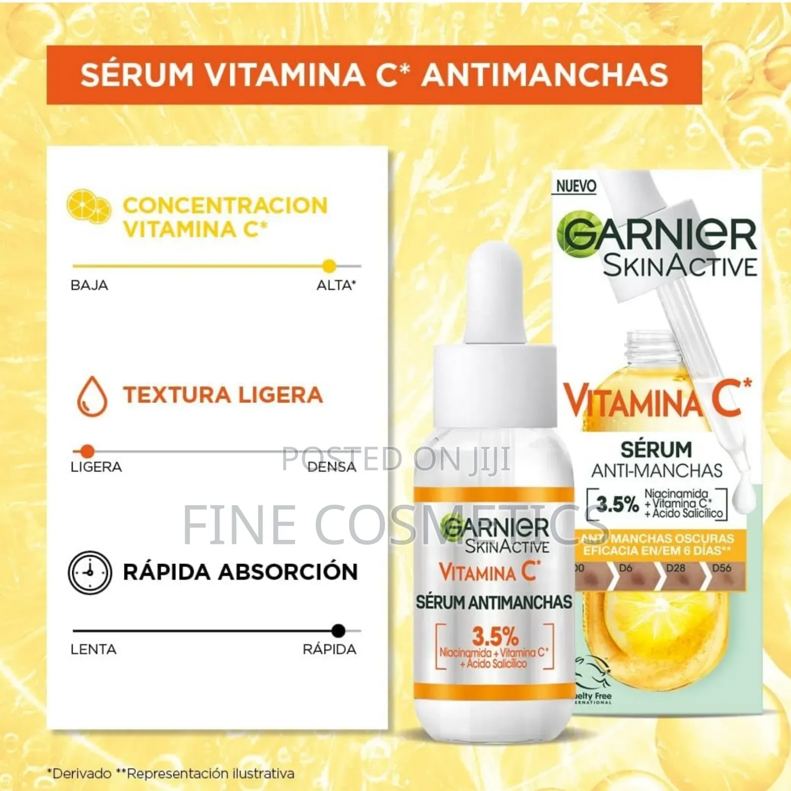ORIGINAL Garnier Vitamin C Anti-Darkspots Brightening Serum