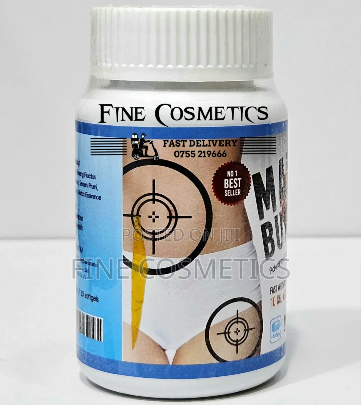 MAX-BURN New Natural Weight Loss Slimming Fat Burn Pills