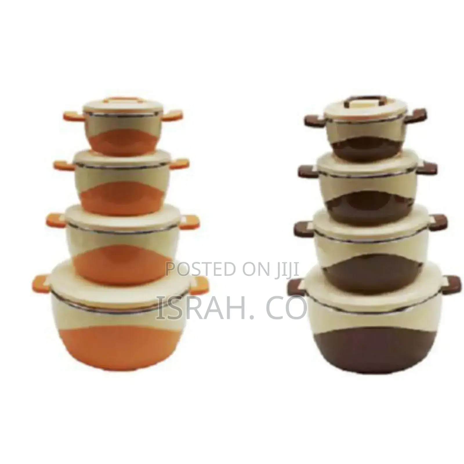 4 Pieces Insulatedhot Pot Dishes Food Container Casseroles -