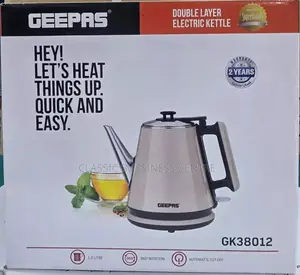 Geepas Double Layer Electric Kettle/ Electric Kettle