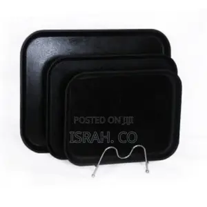 Non Slide Rubber Serving Trays-