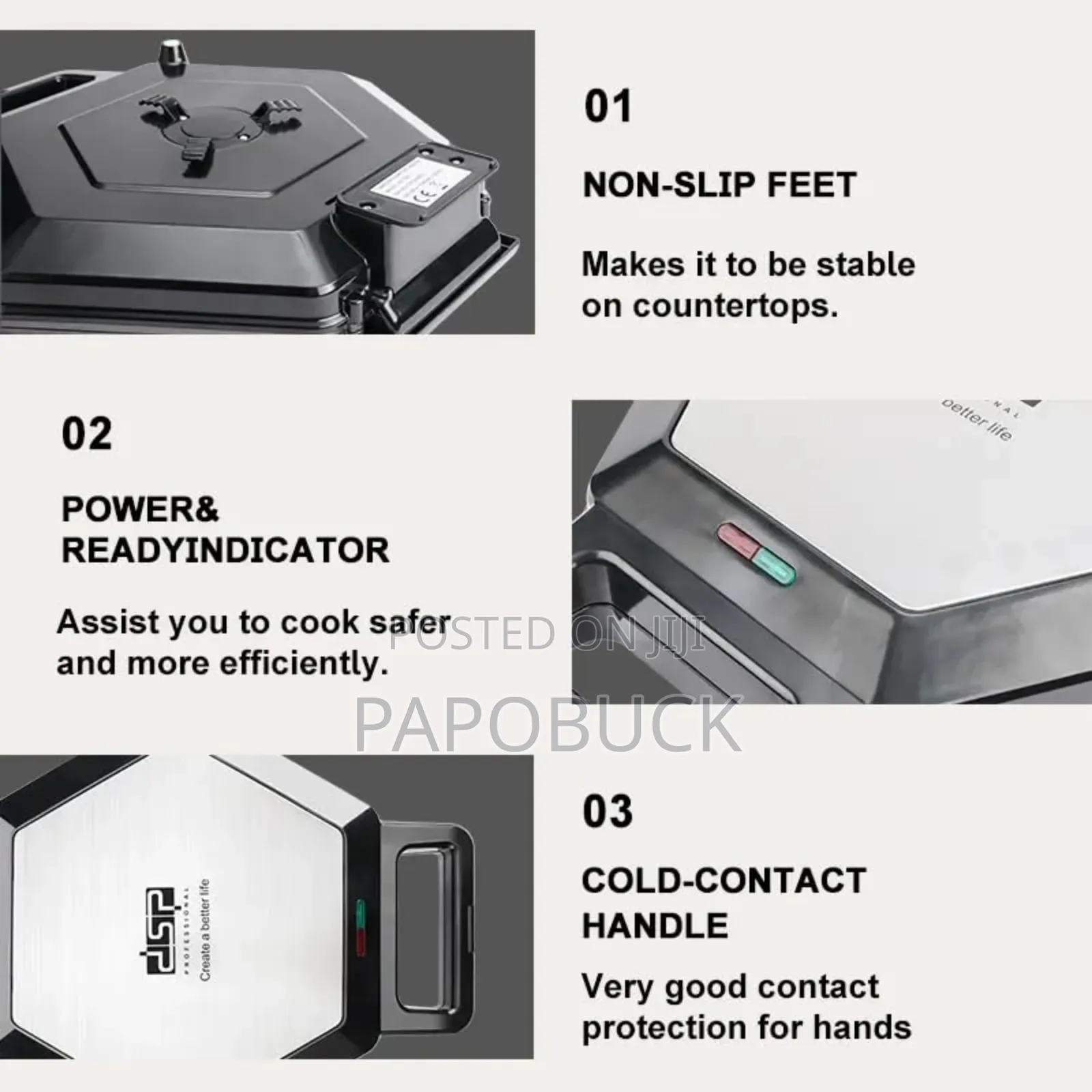 DSP Professional Samosa Maker 24 Pieces 1200 Watts