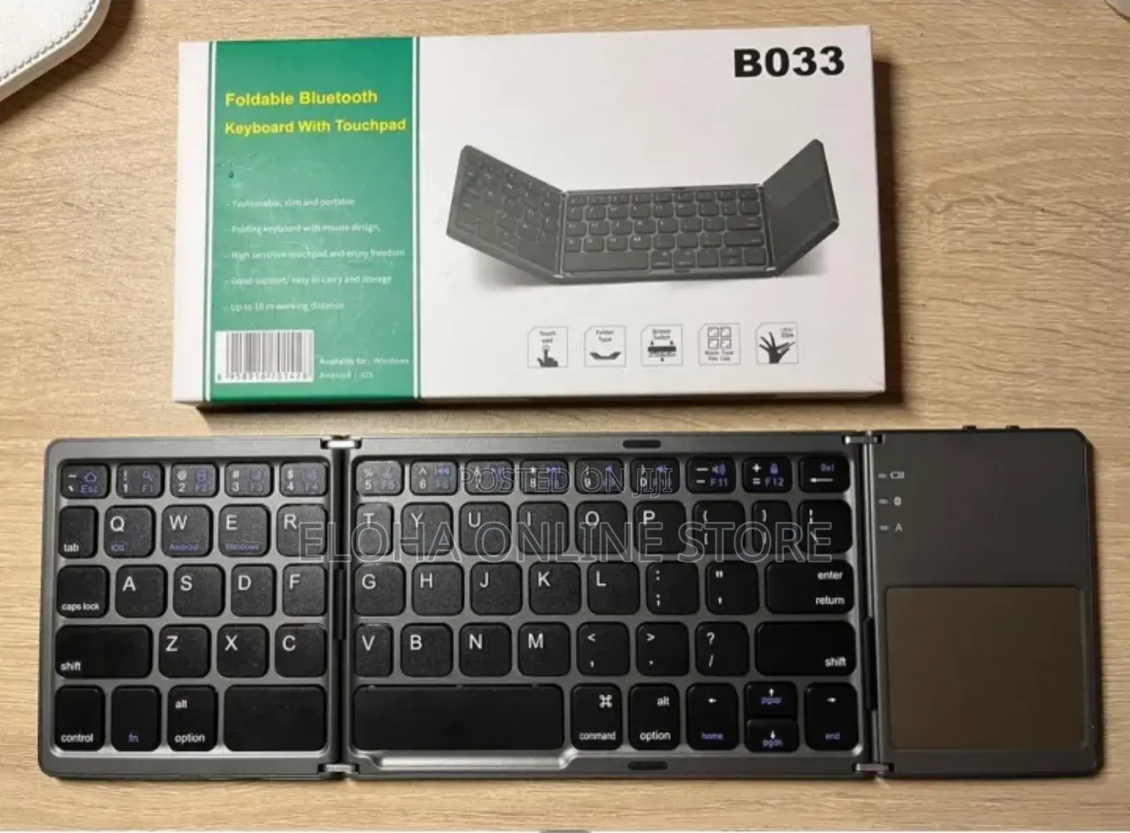 Foldable Bt Wireless Keyboard (B033)