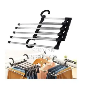 5in1wardrobe Multi-Functional Foldable Trousers Pants Hanger