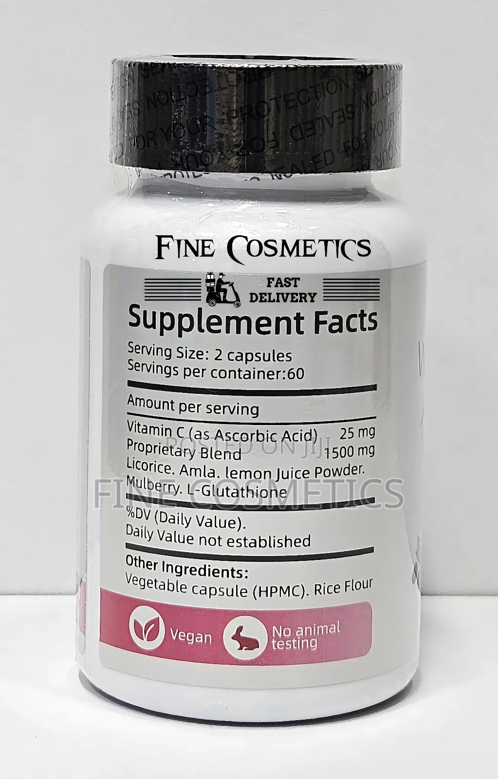 Effective Skin Whitening Glutathione Pills Wiz Vitamin C.120