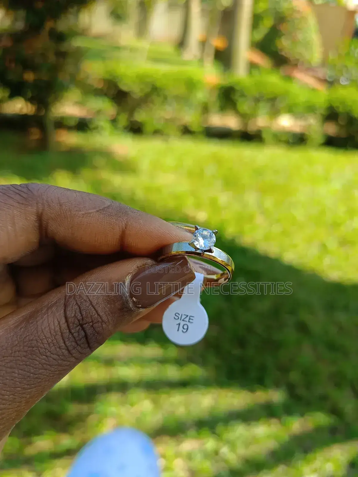Javi Engagement/Promise Ring - Size 19