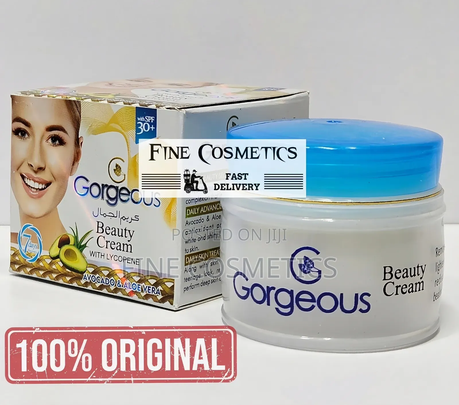 Gorgeous Beauty Cream for Spots and Dark Circles Under Eyes