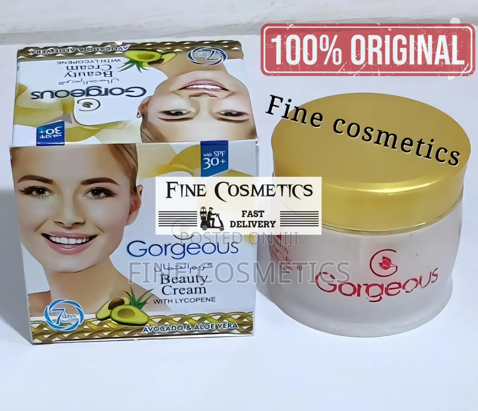 Gorgeous Beauty Cream for Spots and Dark Circles Under Eyes