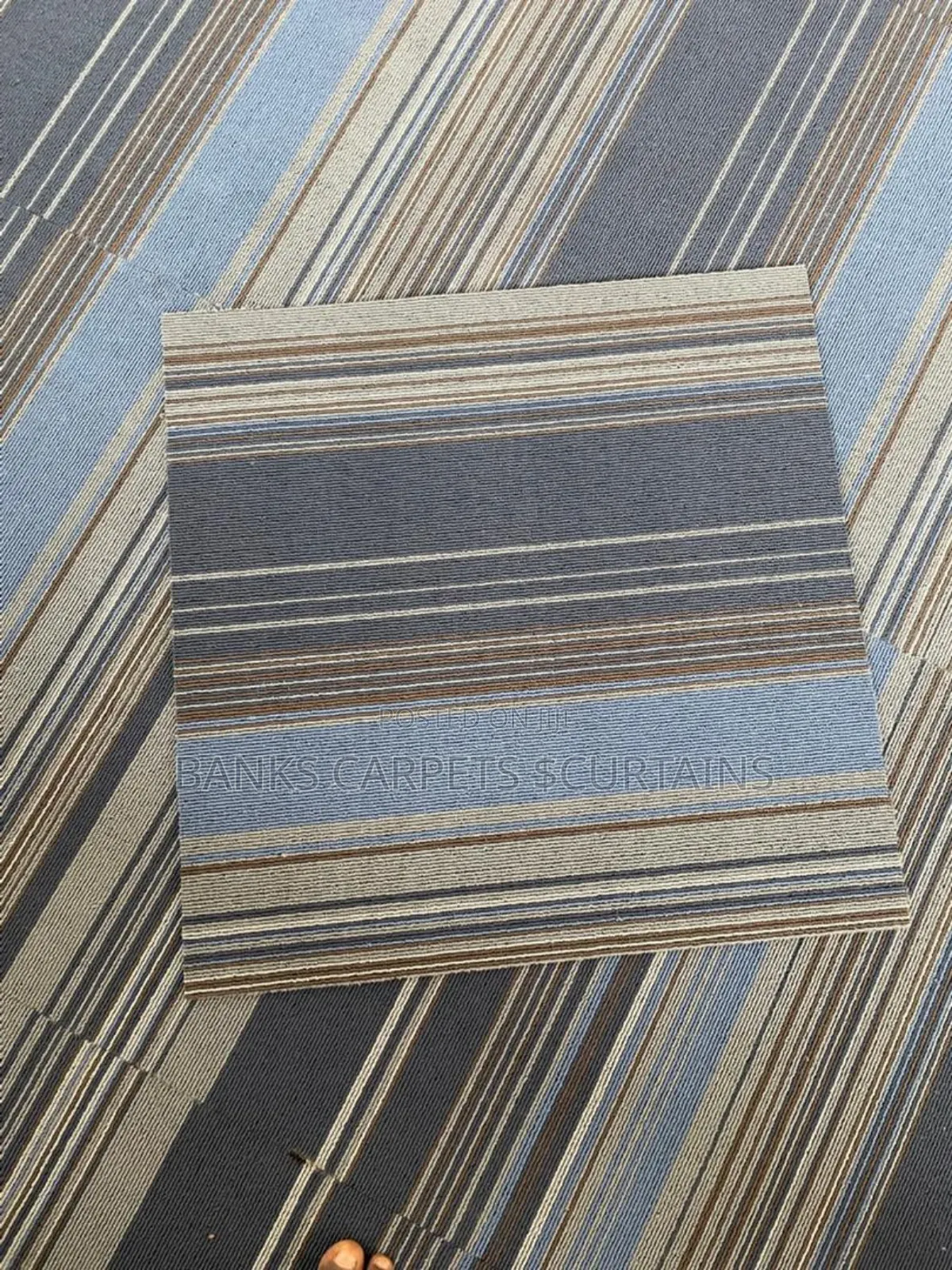 Squared Tile PVC Carpets