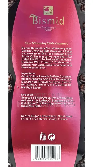 ORIGINAL BISMID | Skin Glowing and Whitening Bath Shower Gel