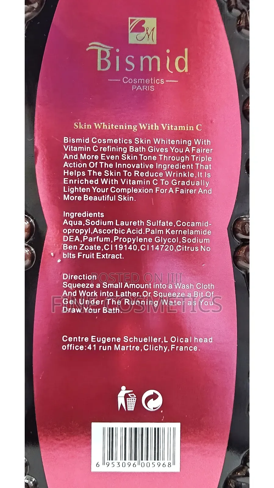 ORIGINAL BISMID | Skin Glowing and Whitening Bath Shower Gel