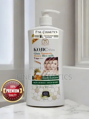 KOJIC WHITE Gluta Turmeric Honey 7days Skin Whitening Lotion