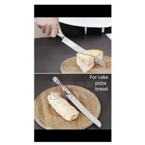 3 Pc Cake Shovel,Pizza Cutter Wheel,Cheese Slicer,Cake Knife