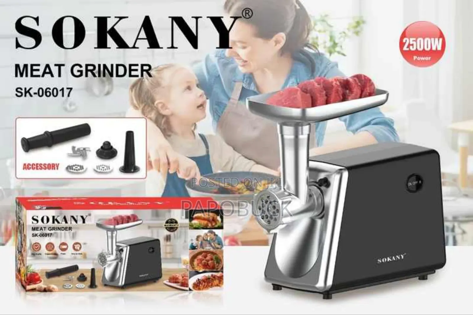 Sokany Meat Grinder