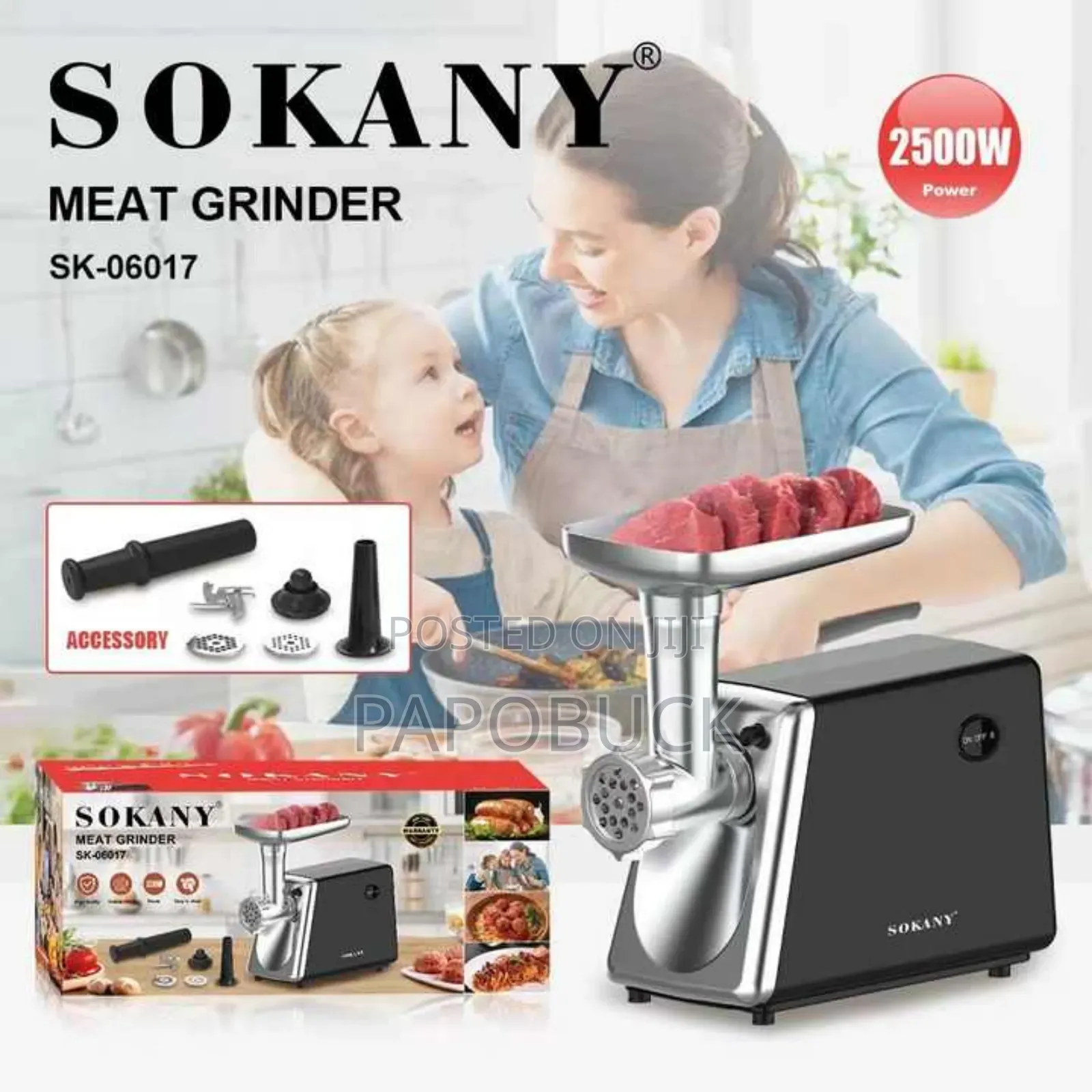 Sokany Meat Grinder