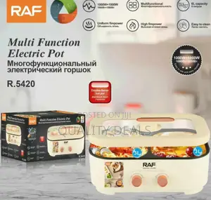 RAF Multifunctional Electric Hot Pot Cooker and Steamer