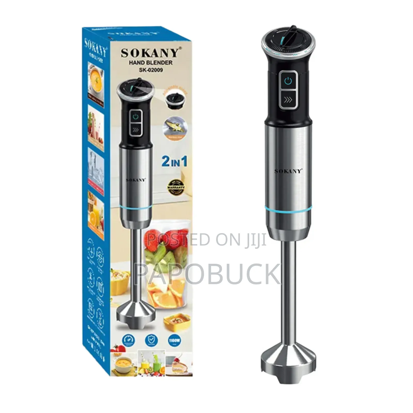 Sokany 2 in 1 Hand Blender