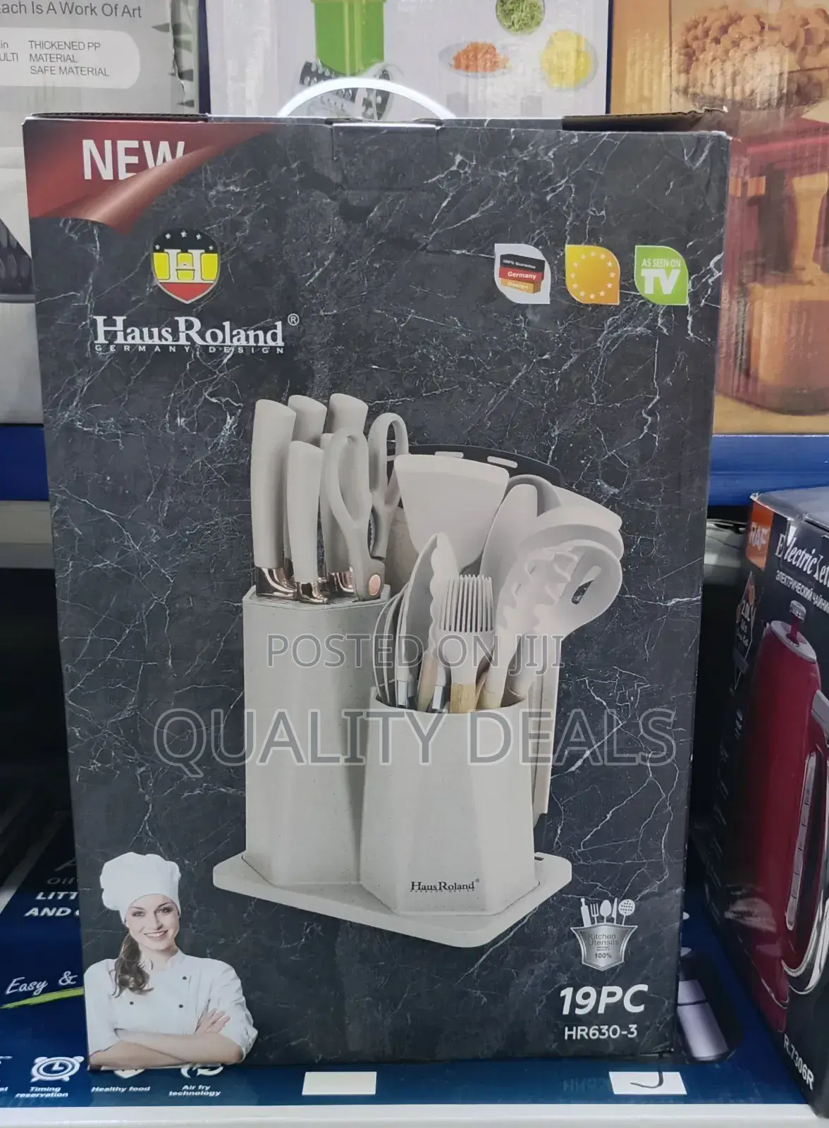 Silicone 19pcs Haus Rolland Spoon and Knife Set