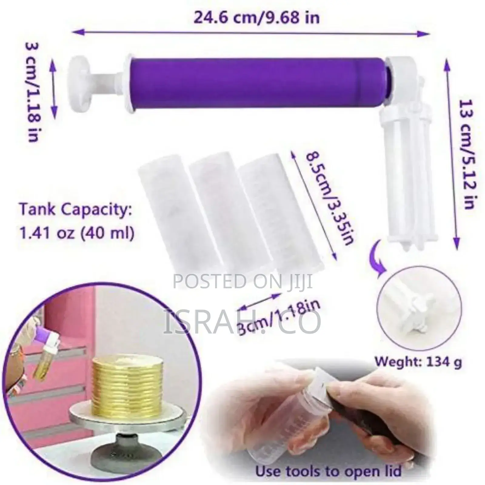 Airbrush for Cake Coloring With 4PCS Baking Spray Gun