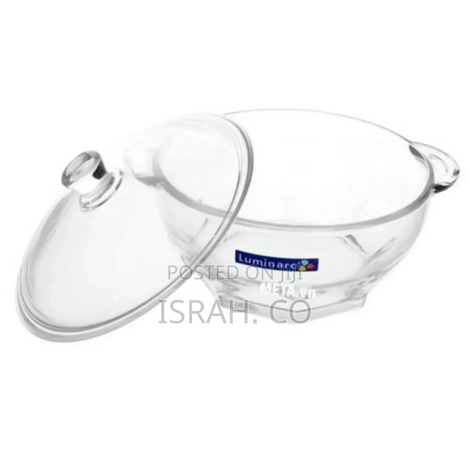 1.5 2.5 Liter Granity Glass Serving Dishes Set With Lids-