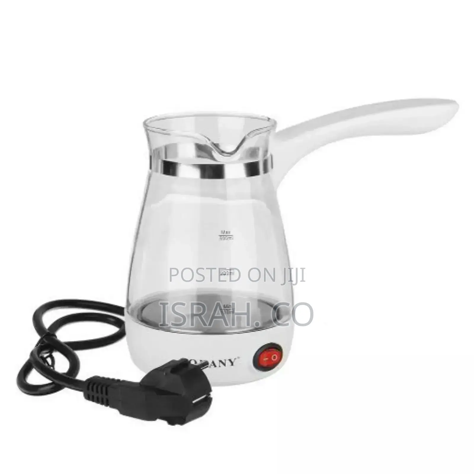 Sokany 500ml Coffee Maker Pot,Glass Electrical Coffee Kettle