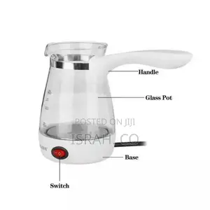 Sokany 500ml Coffee Maker Pot,Glass Electrical Coffee Kettle