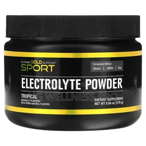 Photo - Sport, Electrolyte Powder, Natural Tropical, 279 G 93 Servin