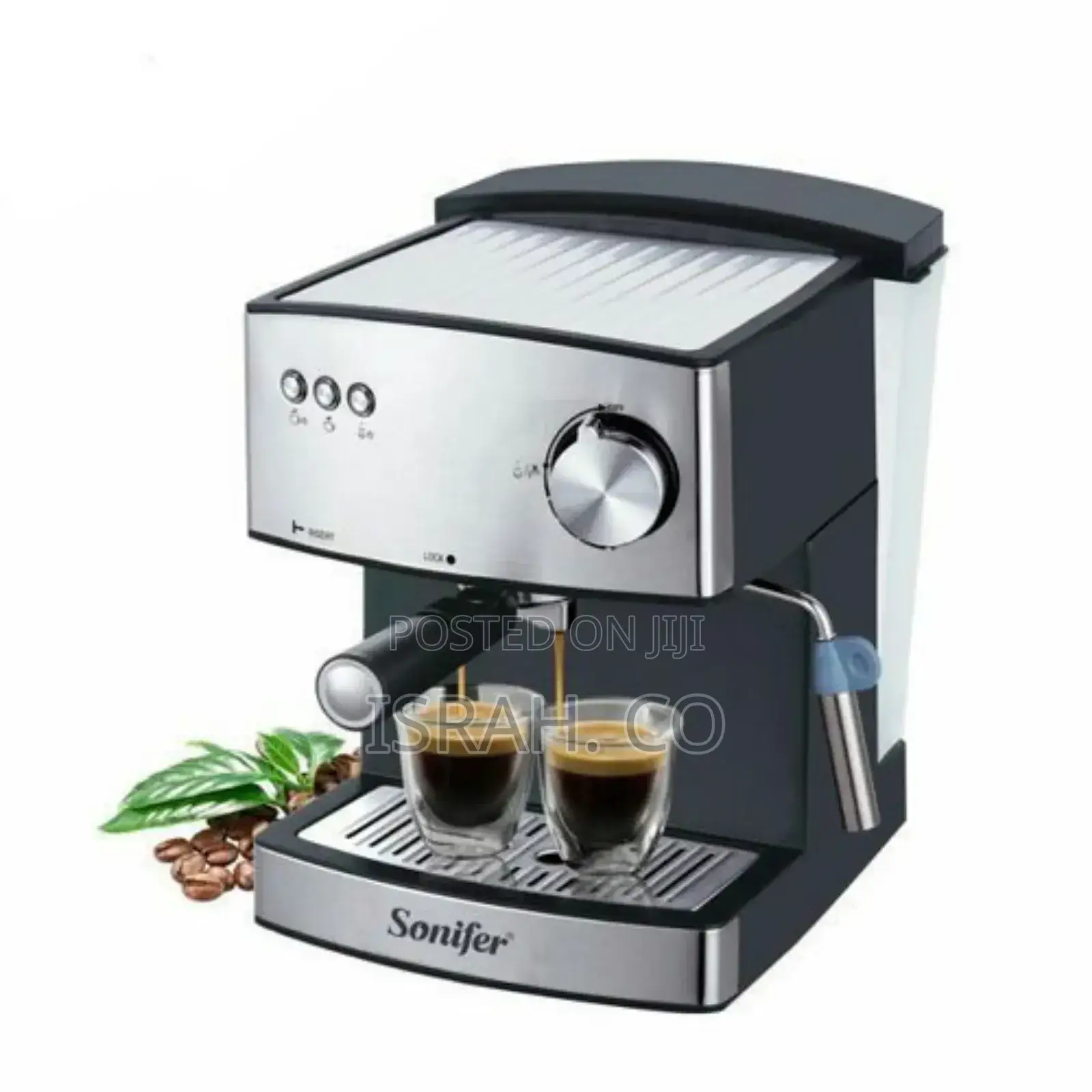 Sonifer Coffee Maker Machine - Silver