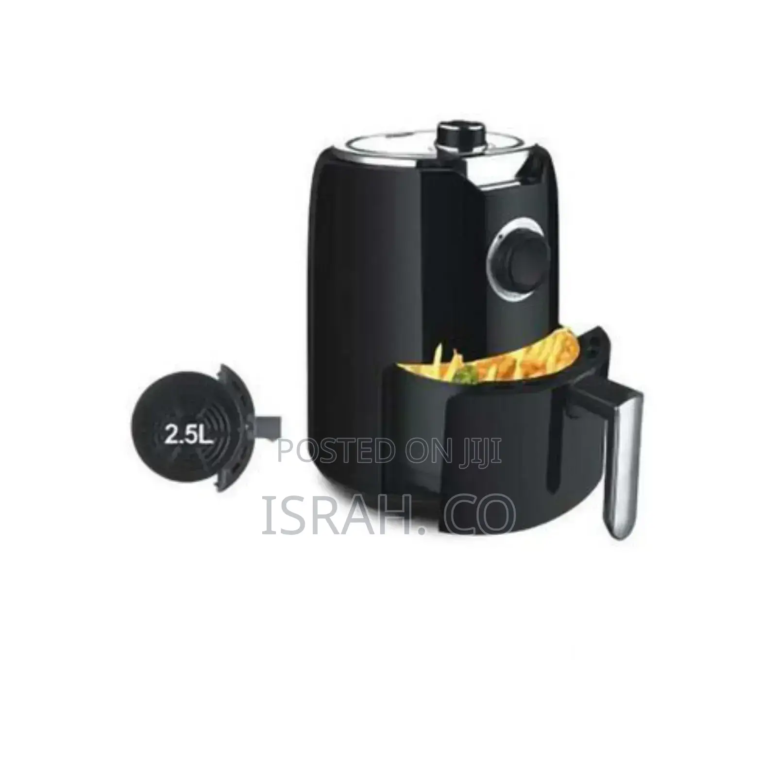 DSP 2.5L Hot Grill Air Fryer in Oven- Black