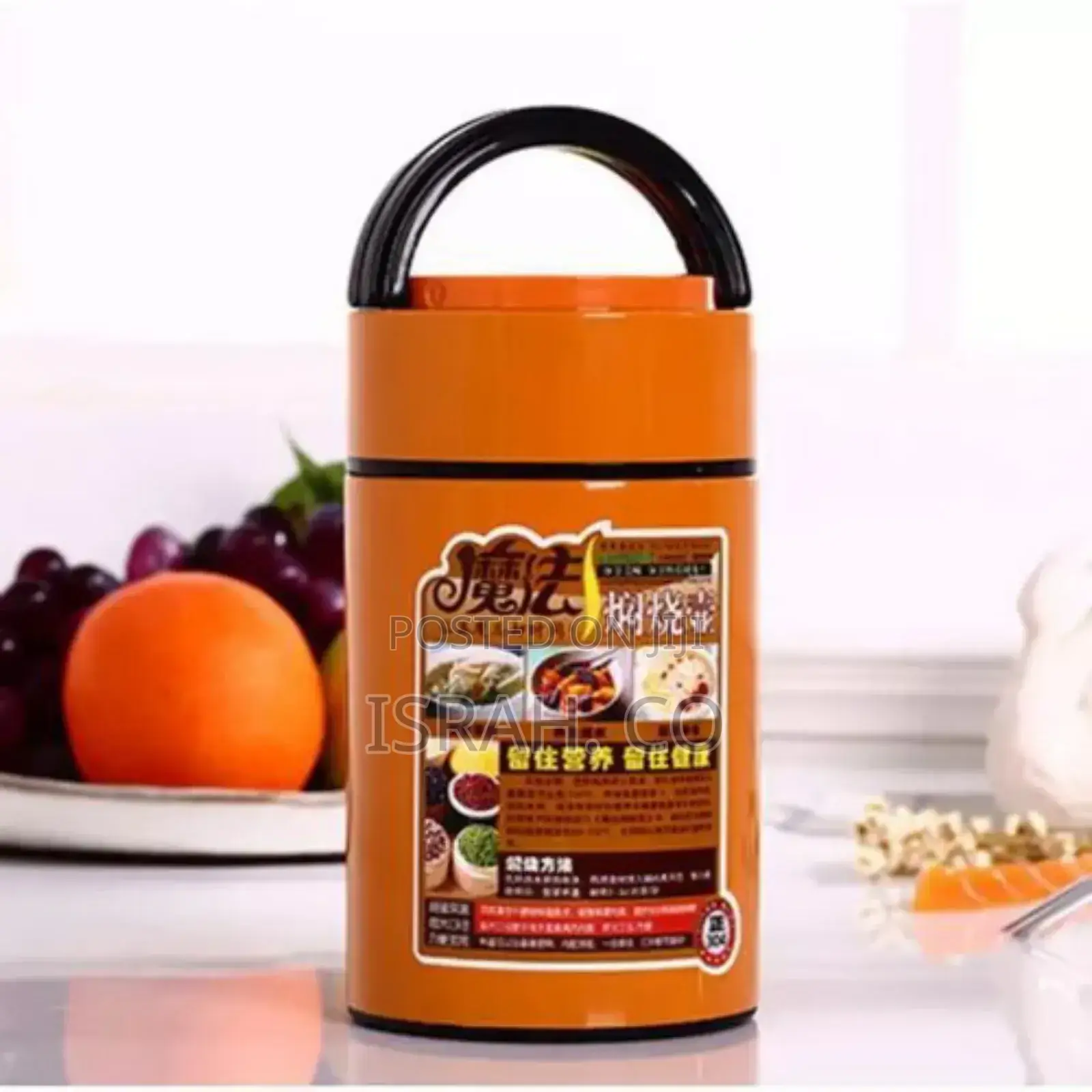 1000ml Vacuum Insulated Thermo Food Flask,Lunch Box, Warmer-