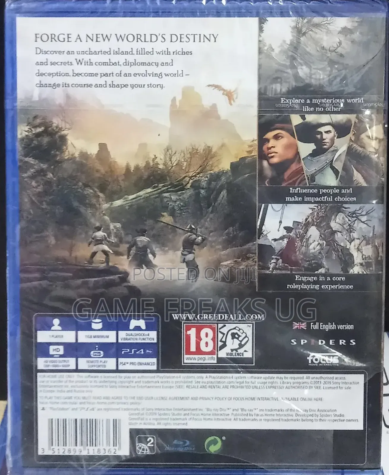 Creed Fall Ps5