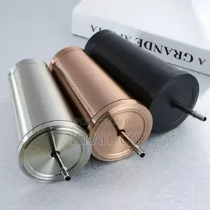 500ml Coffeemug With Lid Tea Cup Thermos Beer Travel Tumbler