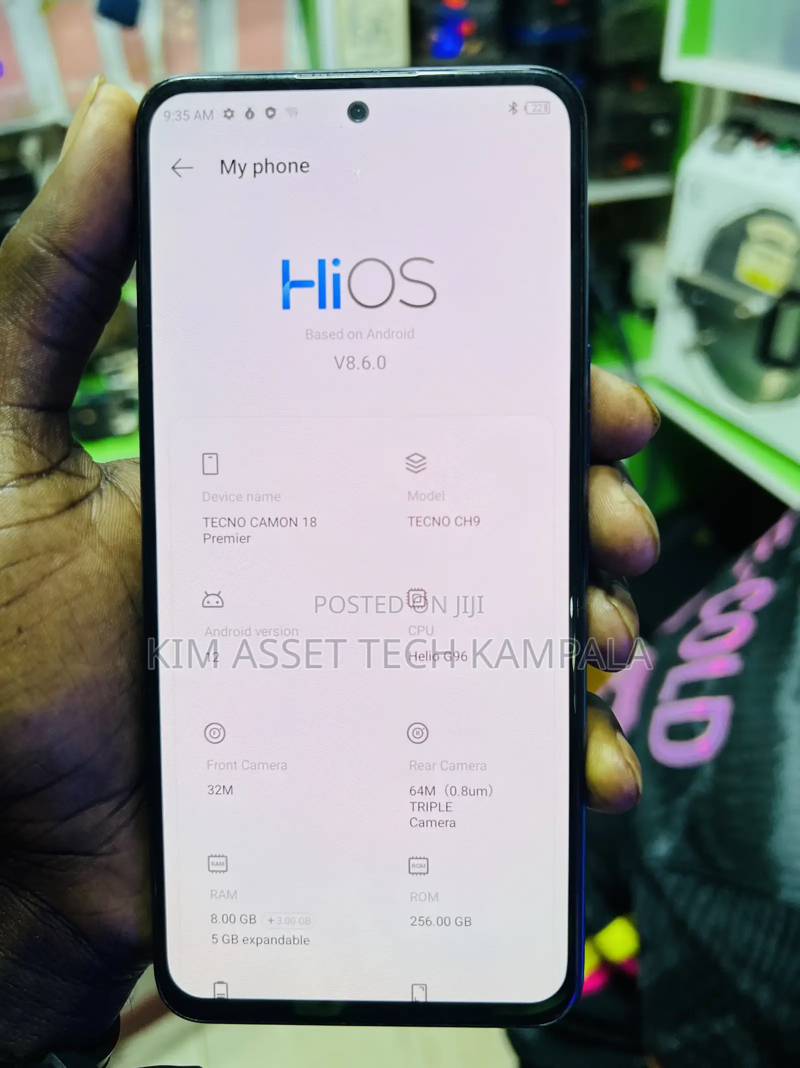 Tecno Camon 18 Premier 256 GB Gray